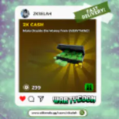 2X CASH FAST DELIVERY - War Tycoon