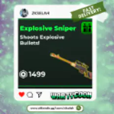EXPLOSIVE SNIPER - War Tycoon