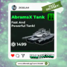AbramsX Tank - War Tycoon