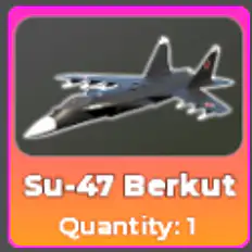 Su-47 Berkut - Real Stock - Quick Delivery - War Tycoon