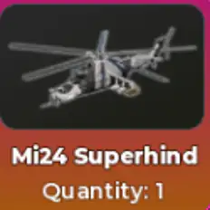Mi24 Superhind - Real Stock - Quick Delivery - War Tycoon